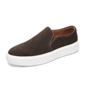 Men’s Premium Suede Cowhide Slip