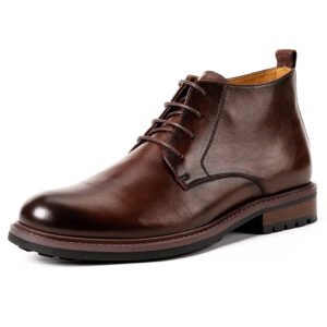 New Men’s Classic Martin Boots – British Style Leather Lace-Up